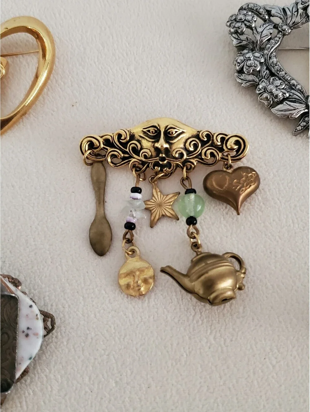 Vintage Brooch Lot of 5